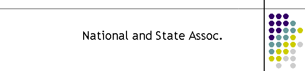 National and State Assoc.
